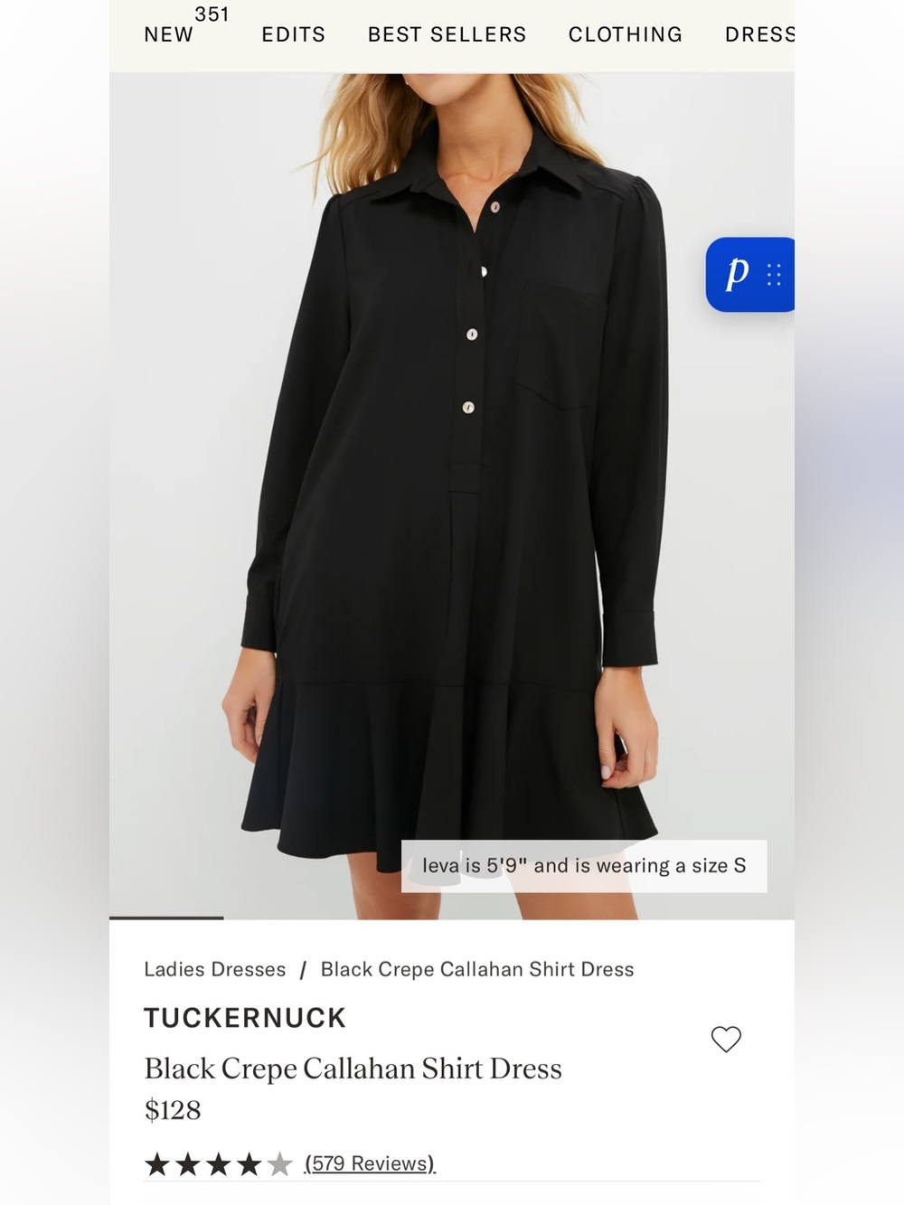 Tuckernuck Callahan Shirt Dress